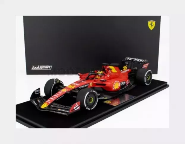 Looksmart Ferrari F1 Sf16-h N 5 Australian Gp 2016 Sebastian Vettel Con Vetrina With Showcase 1:18 LS18F104