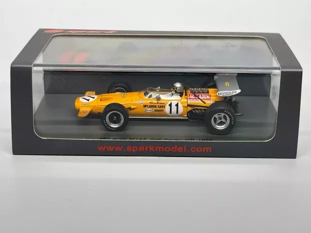 Spark Mclaren F1 M14a N 11 2nd Spain Gp 1970 Bruce Mclaren 1:43 S4843