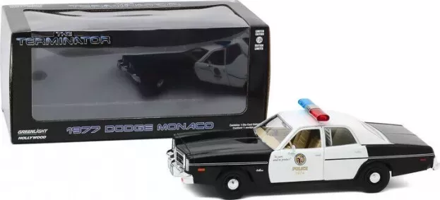 Greenlight Plymouth Fury Metropolitan Police 1977 The Terminator 1:24 84193