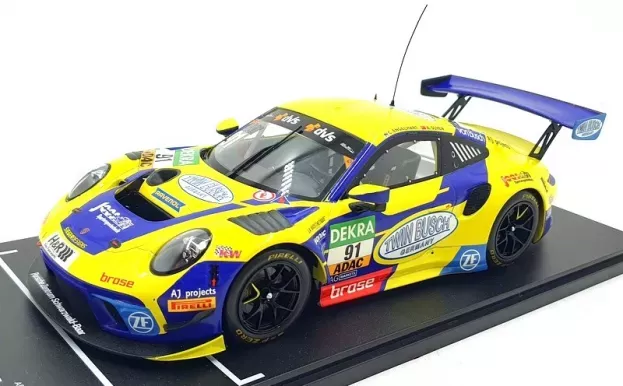 IXO Models Porsche 911 992 Gt3 R Team Joos Sportwagentechnik N 91 Adac Gt Masters 2022 A.guven C.engelhart 1:18 LEGT18-22003