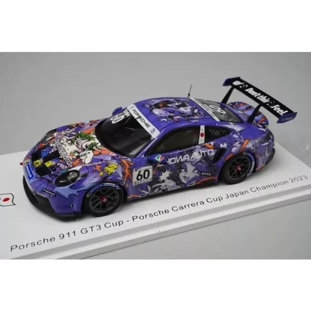Spark Porsche 911 992 Gt3 Cup N 60 Porsche Carrera Cup Japan Champion 2023 Ryo Ogawa 1:43 SJ170