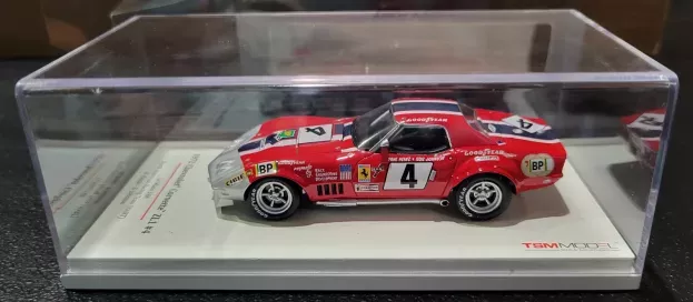 Truescale Chevrolet Corvette Zl1 Coupe North American Racing Team Nart N 4 Winner Gts Class Le Mans 1972 D.heinz B.johnson 1:43 TSM104325