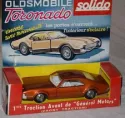 Solido No. 150 Oldsmobile Toronado Burnt Orange Diecast Car in Original Box