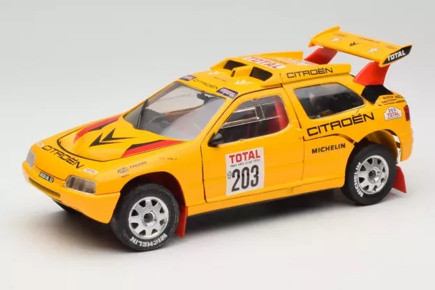 Solido Citroen Zx N 201 Winner Rally Paris Dakar 1992 A.vatanen B.berglund 1:18 9003
