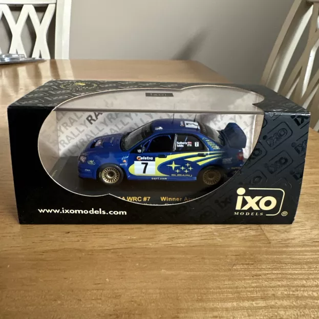 IXO Models Subaru Impreza Wrc N 7 Winner Australia Rally 2003 P.solberg P.mills 1:43 RAM126