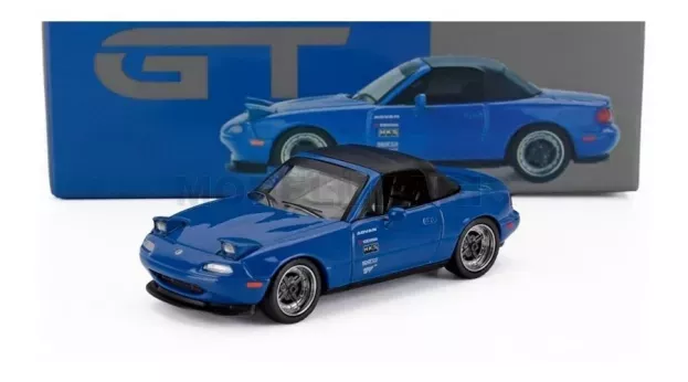 Mini GT Mazda Miata Mx-5 Spider Closed Tuned Version Lhd 1990 1:64 MGT01069-L