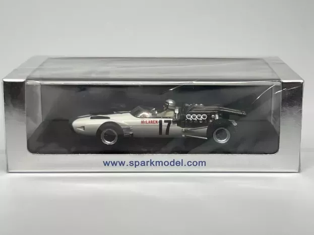 Spark Mclaren F1 M2b N 17 Mexico Gp 1966 Bruce Mclaren 1:43 S3121