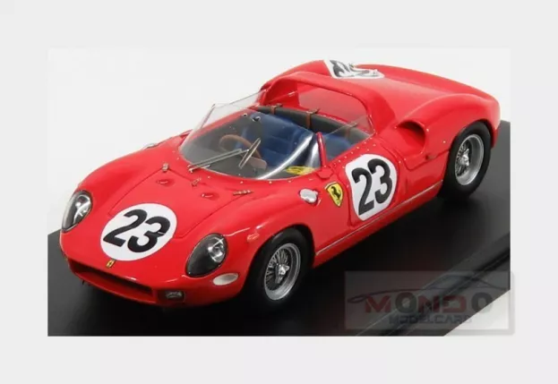 Looksmart Ferrari 250p Spider 3.0l V12 Team Ferrari Spa Sefac N 23 24h Le Mans 1963 John Surtees Willy Mairesse 1:43 LSLM065