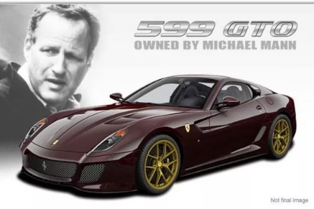 Hot Wheels Ferrari 599 Gto 2010 Personal Car Michael Mann 1:18 V7424