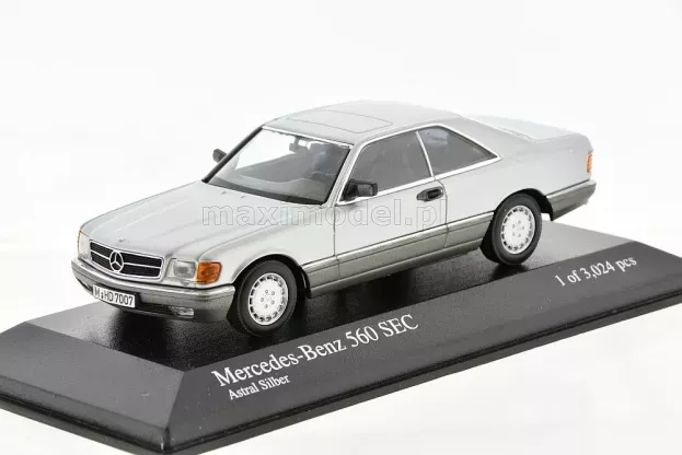 Minichamps Mercedes 560 Sec 1986 1:43 35120