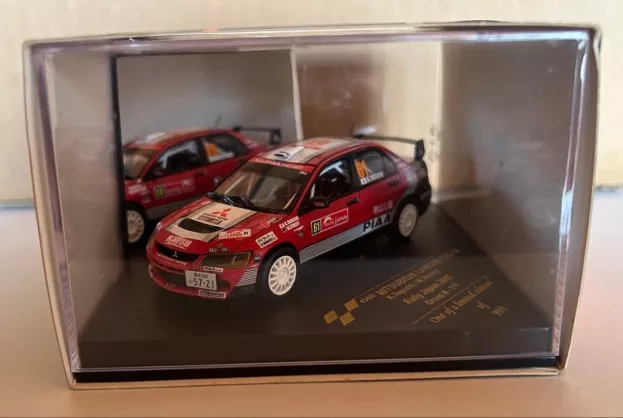 Vitesse Mitsubishi Lancer Evo Ix N 61 Winner Rally Japan Group N 2007 K.taguchi M.stacey 1:43 43400