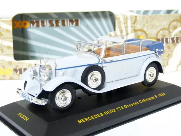 IXO Models Mercedes 770 Grosser Cabriolet F Open 1930 1:43 MUS024