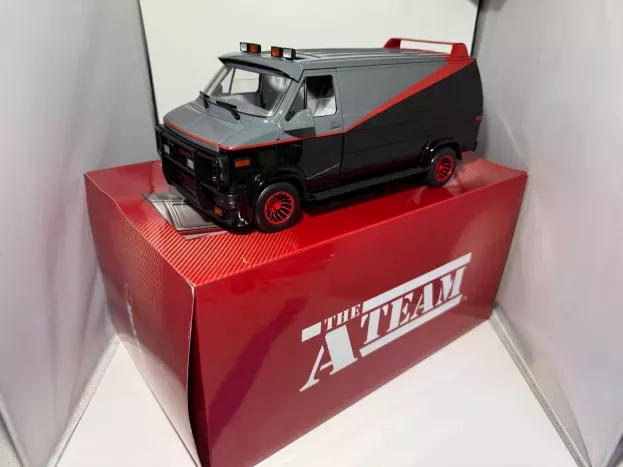 Hot Wheels Gmc Vandura Cargo G.series Van A-team 1983 1:18 X5531