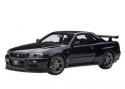 AUTO art 77407 1 18 Nissan Skyline GT R (R34) V Spec II (Black Pearl)