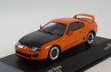 Custom Solid Toyota Supra MKIV 2JZ Orange 2001 1/43 S4314006