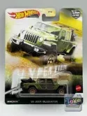 Hot Wheels  '20 Jeep Gladiator Green Pickup Car Culture Hyper Haulers GRJ86 2021