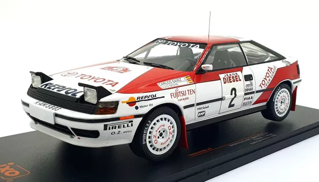 IXO Models Toyota Celica Gt-4 St165 N 2 3rd Rally Sanremo 1990 C.sainz L.moya 1:18 18RMC069A.20