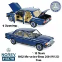 Norev Mercedes E-class 200e w123 1982 1:18 183710
