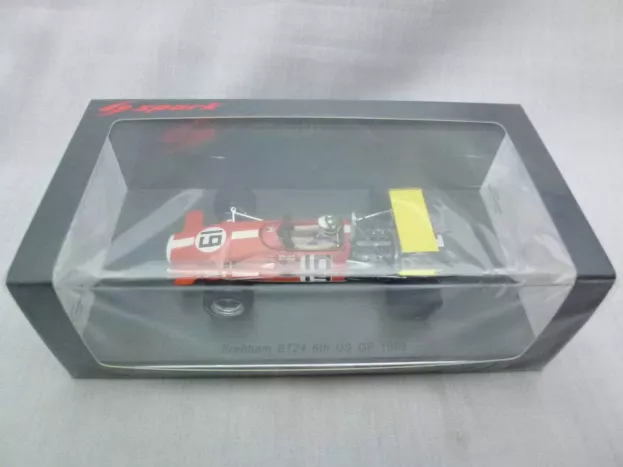 Spark Brabham F1 Bt24 N 19 Usa Gp 1969 S.moser 1:43 S5265