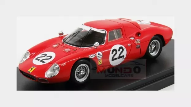 Looksmart Ferrari 250lm Coupe N 22 24h Daytona 1966 J.rindt B.bondurant 1:43 LSRC059