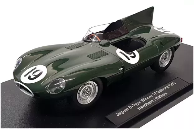 CMR Jaguar D-type B.s.cunningham Team N 19 Winner 12h Sebring 1955 Hawthorn Walters 1:18 CMR193