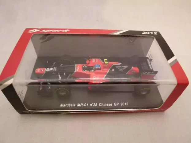 Spark Marussia F1 Mr01 N 25 Gp Chinese 2012 Charles Pic 1:43 S3039