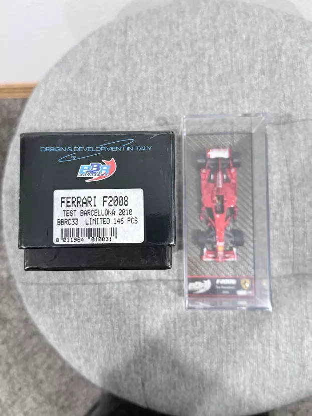 BBR Ferrari F1 F2008 N 46 Test Barcelona 2010 Valentino Rossi 1:43 BBRC33