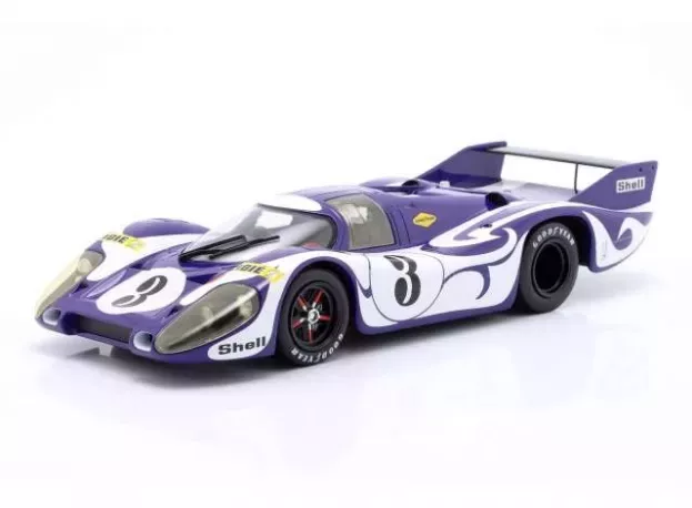 Werk83 Porsche 917 Long Tail Hippie Practise Version N 3 24h Lemans 1970 Gerard Larrousse Willi Kauhsen 1:18 W18034003