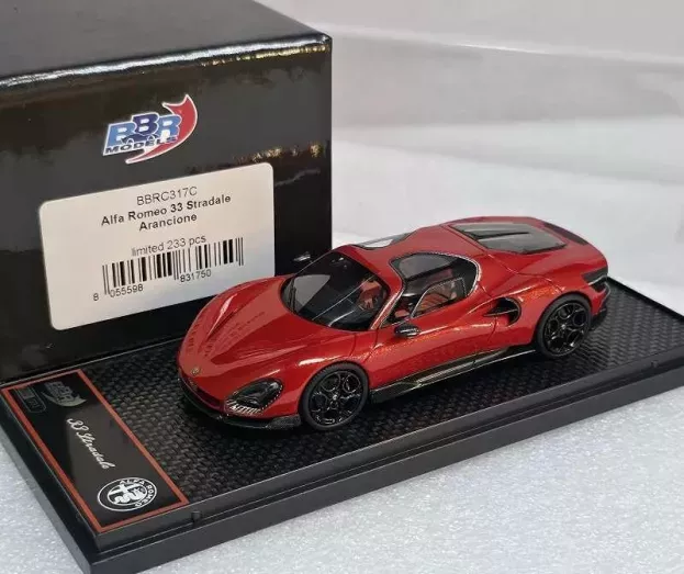 BBR Alfa Romeo 33tt3 N 19 24h Le Mans 1972 1:43 17C