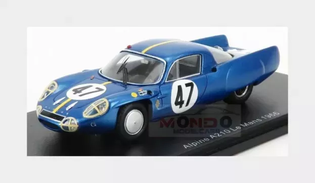 Spark Renault A210 N 47 24h Le Mans 1966 P.toivonen B.jansson 1:43 S5476