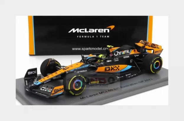 Spark Mclaren F1 Mcl60 Team Mclaren N 4 Australian Gp 2023 Lando Norris 1:43 S8573
