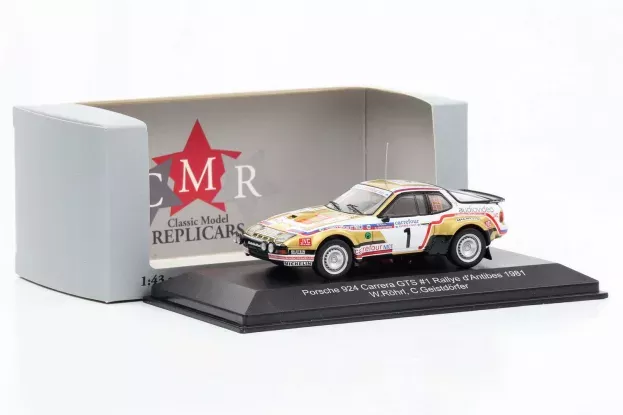 CMR Porsche 924 Carrera Gts N 1 Rally D'antibes 1981 W.rohrl C.geistdorfer 1:43 WRC021