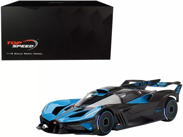Truescale Bugatti Bolide W16 8.0 Four-turbo 1850hp 500km h 2020 1:18 TS0434