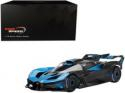 Bugatti Bolide Presentation Version Blue and Black 1/18 Model Car TS0434