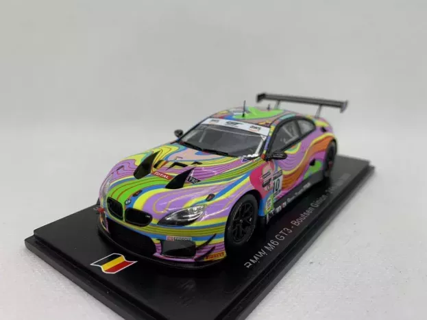 Spark Bmw 6-series M6 Gte Team Boutsen Ginion N 10 24h Spa 2020 K.ojjeh G.vannelet B.lessennes J.klingmann 1:43 SB387