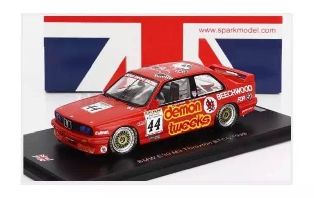 Spark Bmw 3-series M3 e30 N 44 Btcc Thruxton 1988 Roland Ratzenberger 1:43 UK016