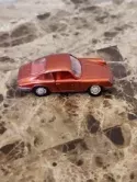 SCHUCO VINTAGE DIECAST 1:66 PORSCHE 911 S # 813 COPPER RED MET. 1969-