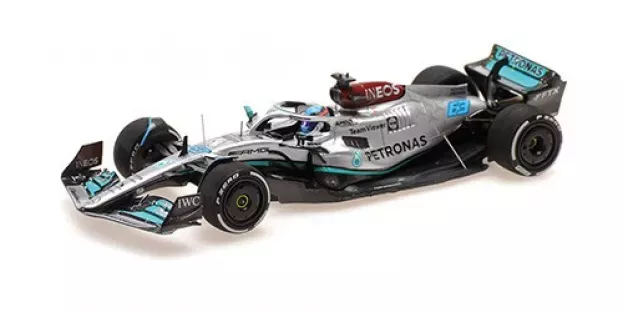 Minichamps Mercedes F1 W13e Team Mercedes-amg Petronas F1 N 63 3rd France Gp 2022 George Russell 1:43 417221263