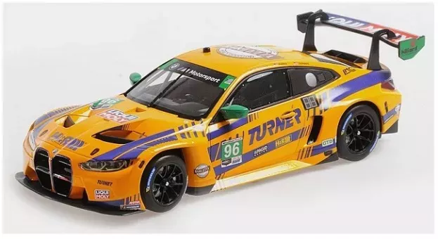 Minichamps Bmw 4-series M4 Gt3 Team Turner Motorsport N 96 Imsa 12h Sebring 2022 Robby Foley Bill Auberlen Michael Dinan 1:18 155222196