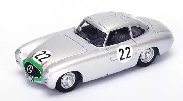 Spark Mercedes 300sl 3.0l S6 Team Daimler-benz A.g. N 22 24h Le Mans 1952 K.kling H.klenk 1:43 S4409