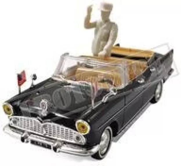Norev Simca V8 Chambord Presidentielle With Figure 1968 1:43 574032