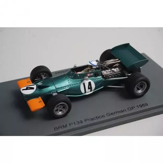Spark Brm F1 139 N 14 Practice German Gp 1969 J.surtees 1:43 S2344
