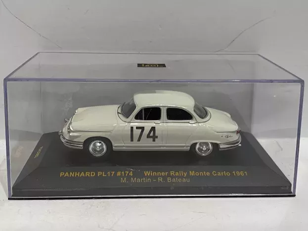 IXO Models Panhard Pl17 N 174 Winner Rally Montecarlo 1961 M.martin R.bateau 1:43 RAC082