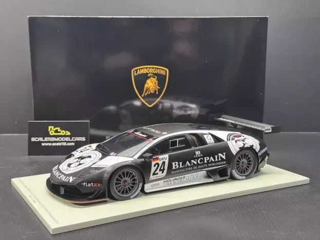 Spark Lamborghini Murcielago Lp670 R-sv 6.5l V12 Team Reiter Engineering N 24 Fia Gt1 Champion 2010 P.kox C.haase 1:18 18S364