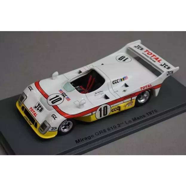 Spark Mirage Gr8 Cosworth Dfv 3.0l V8 Team Grand Touring Cars Inc. N 10 2nd 24h Le Mans 1976 Jean Louis Lafosse Francois Migault 1:43 STME03