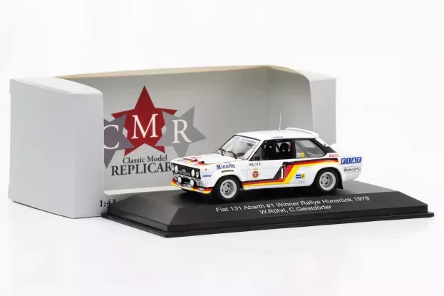 CMR Fiat 131 Abarth N 1 Winner Rally Hunsruck 1979 W.rohrl C.geistdorfer 1:43 WRC019