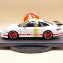 AUTOart 1/18 Porsche 911 996 GT3 RS 2004 White w/Red Stripe on two sides 80471