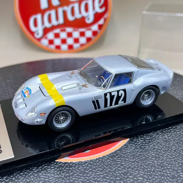 Kyosho Ferrari 250 Gto Coupe N 172 Winner Tour De France 1964 L.bianchi G.berger 1:43 05121D