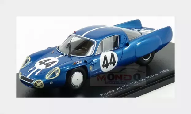 Spark Renault Alpine A210 N 44 24h Le Mans 1966 J.cheinisse R.de Lageneste 1:43 S5491
