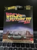 Hot Wheels FLD25 1:64 Back To The Future III Time Machine 1955 - Silver (HCP22)